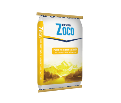 OEXPO ZOCO PUTTY FOR INTERIOR & EXTERIOR – BỘT TRÉT NỘI & NGOẠI THẤT CAO CẤP