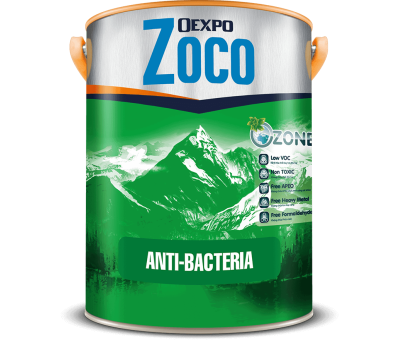 OEXPO ZOCO ANTI-BACTERIA – SƠN KHÁNG KHUẨN KHÔNG MÙI NỘI THẤT