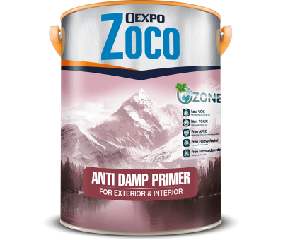 OEXPO ZOCO ANTI DAMP PRIMER FOR EXTERIOR & INTERIOR – SƠN LÓT CHỐNG THẤM NGƯỢC ĐẶC BIỆT