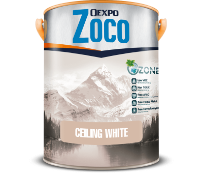 OEXPO ZOCO CEILING WHITE – SƠN TRẮNG TRẦN