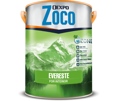 OEXPO ZOCO EVERESTE FOR INTERIOR – SƠN PHỦ NỘI THẤT LAU CHÙI HIỆU QUẢ