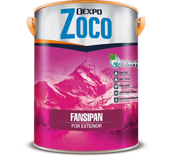 OEXPO ZOCO FANSIPAN FOR EXTERIOR – SƠN PHỦ NGOẠI THẤT LÁNG MỊN