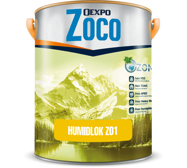 OEXPO ZOCO HUMIDLOK Z01 – SƠN CHỐNG THẤM CHUYÊN DỤNG, TRỰC TIẾP TƯỜNG